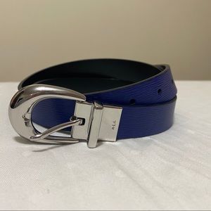 Leather Belt By Lauren Ralph Lauren